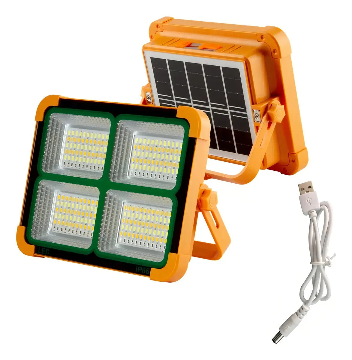 Foco Led, Solar y Recargable (Camping, emergencias)