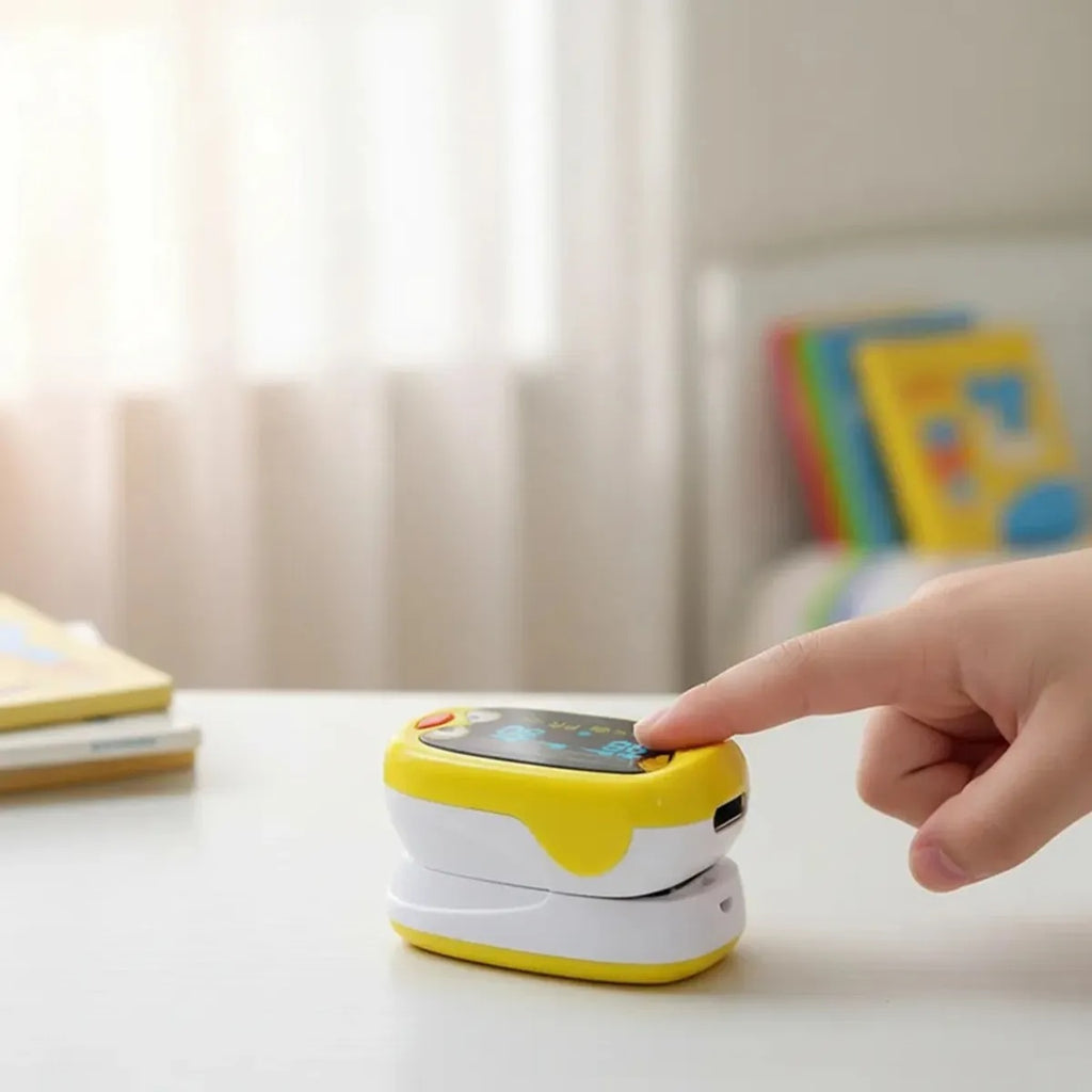 Oximetro Infantil con Medición de Pulso