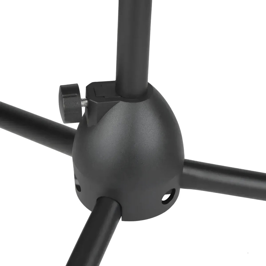 Pedestal de Micrófono con Boom, Negro