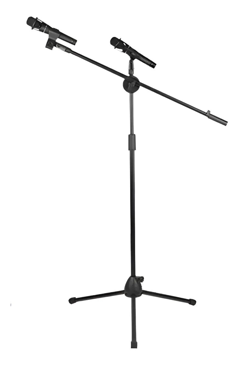 Pedestal de Micrófono con Boom, Negro